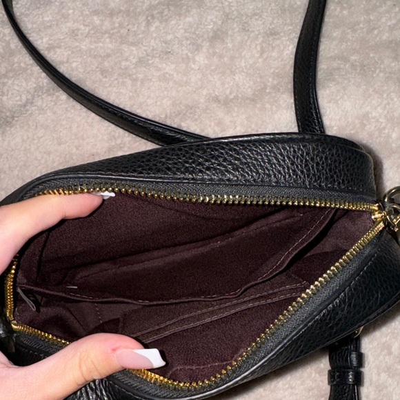 Coach Black Crossbody Purse Adjustable Straps - Picture 10 of 11